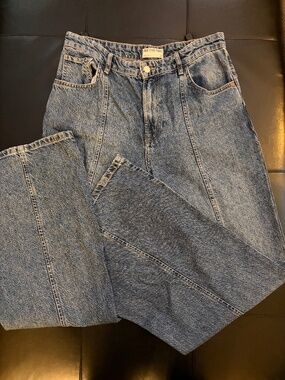 Free People We the Free Wide-Leg Jeans Size 29
